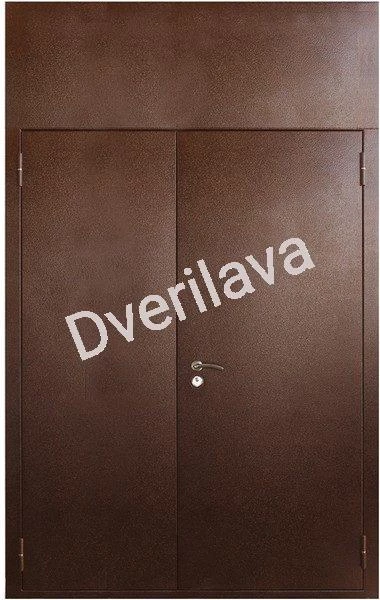 Купить Входная техническая дверь двухстворчатая